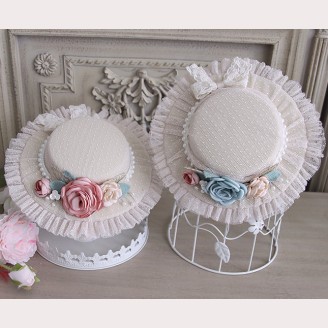 Writing Rose Lolita Hat by Alice Girl (AGL15A)